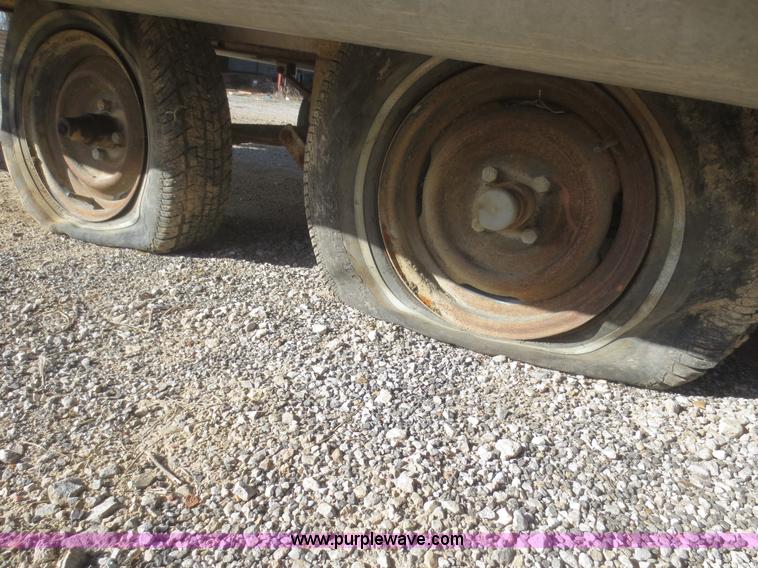 image for item D2216 1983 Lowe Sunbird 24' pontoon boat