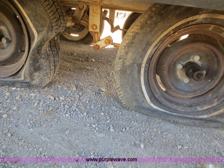 image for item D2216 1983 Lowe Sunbird 24' pontoon boat