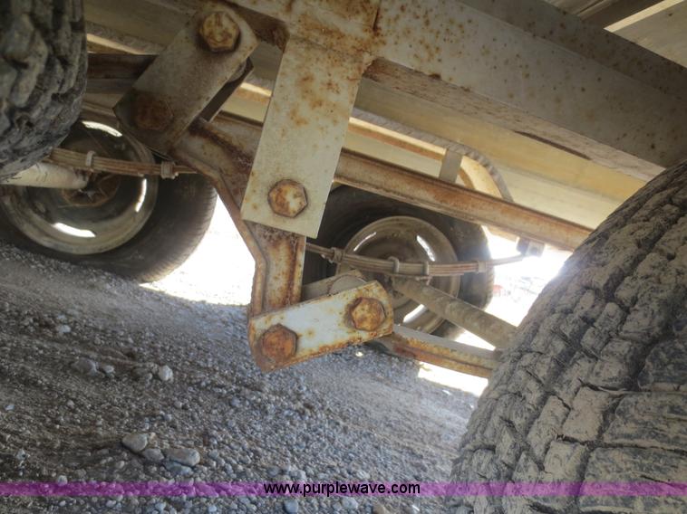 image for item D2216 1983 Lowe Sunbird 24' pontoon boat