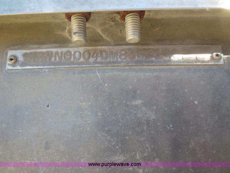 image for item D2216 1983 Lowe Sunbird 24' pontoon boat