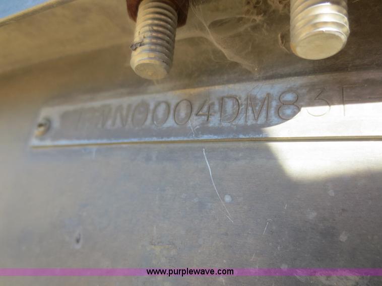 image for item D2216 1983 Lowe Sunbird 24' pontoon boat