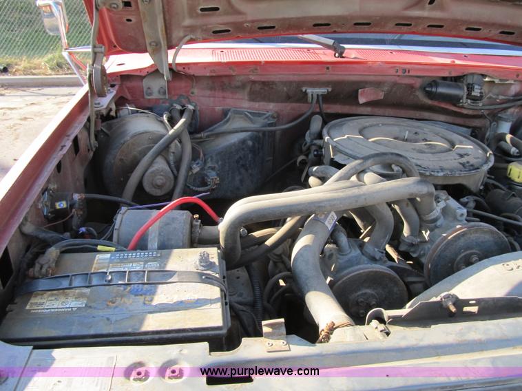 image for item F8891 1987 Ford F350 XL dump bed truck