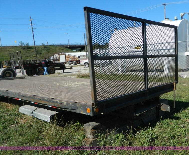 image for item H2350 Steel flatbed