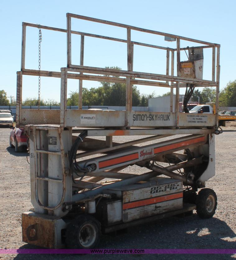 image for item H5534 Simon Skyhawk S2234 scissor lift
