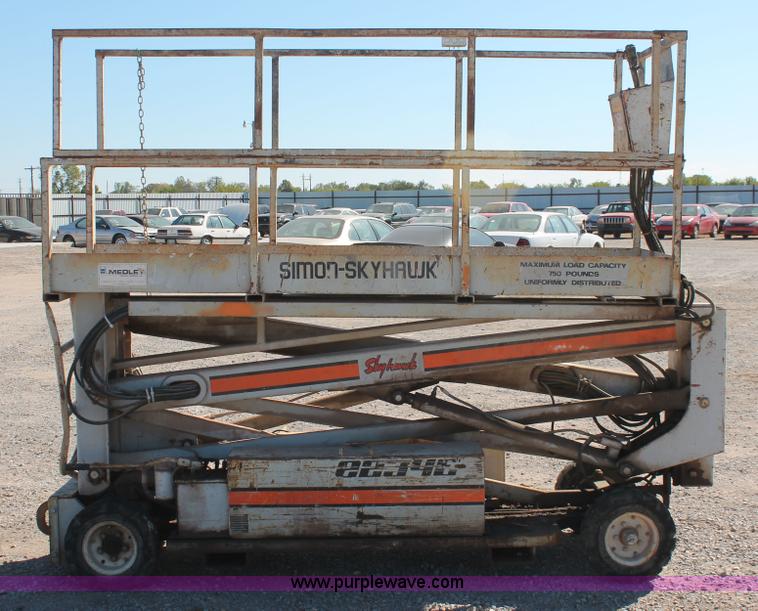 image for item H5534 Simon Skyhawk S2234 scissor lift