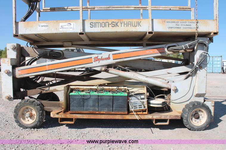 image for item H5534 Simon Skyhawk S2234 scissor lift