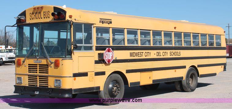 image for item H5535 1993 Oshkosh S-Line Thomas school bus