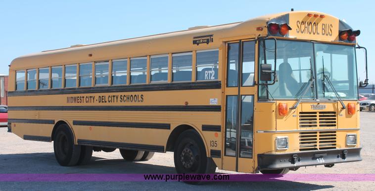 image for item H5535 1993 Oshkosh S-Line Thomas school bus