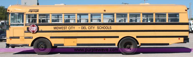 image for item H5535 1993 Oshkosh S-Line Thomas school bus