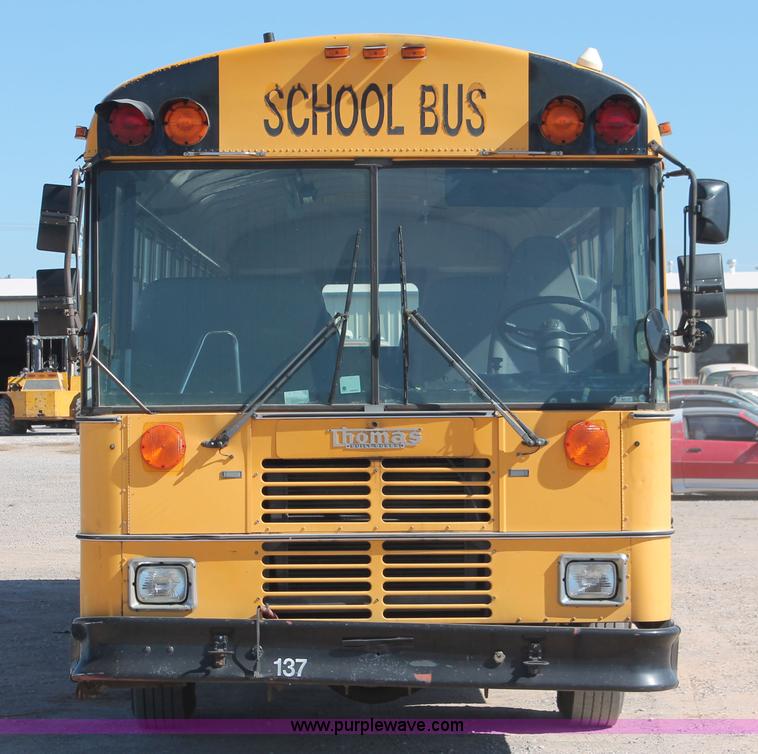 image for item H5536 1993 Oshkosh S-Line Thomas school bus