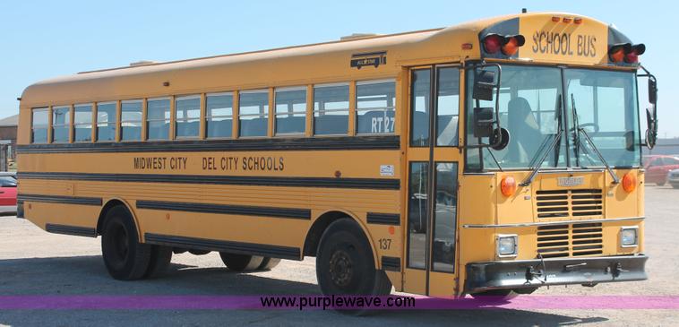 image for item H5536 1993 Oshkosh S-Line Thomas school bus