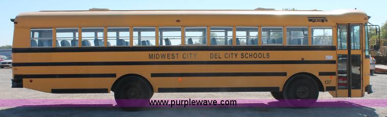 image for item H5536 1993 Oshkosh S-Line Thomas school bus