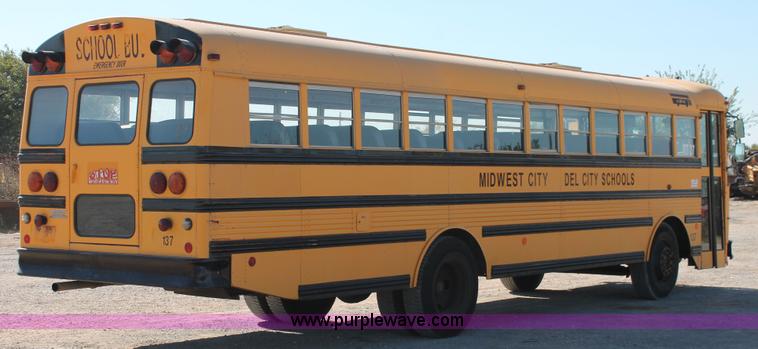 image for item H5536 1993 Oshkosh S-Line Thomas school bus