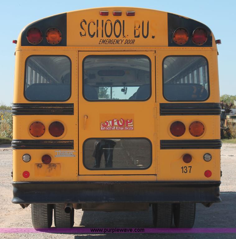 image for item H5536 1993 Oshkosh S-Line Thomas school bus