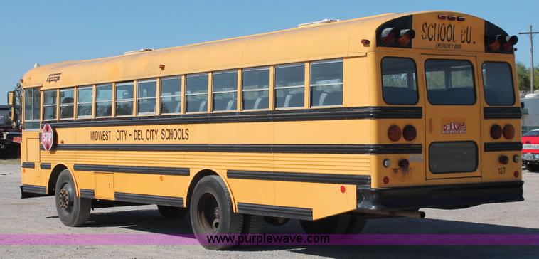 image for item H5536 1993 Oshkosh S-Line Thomas school bus