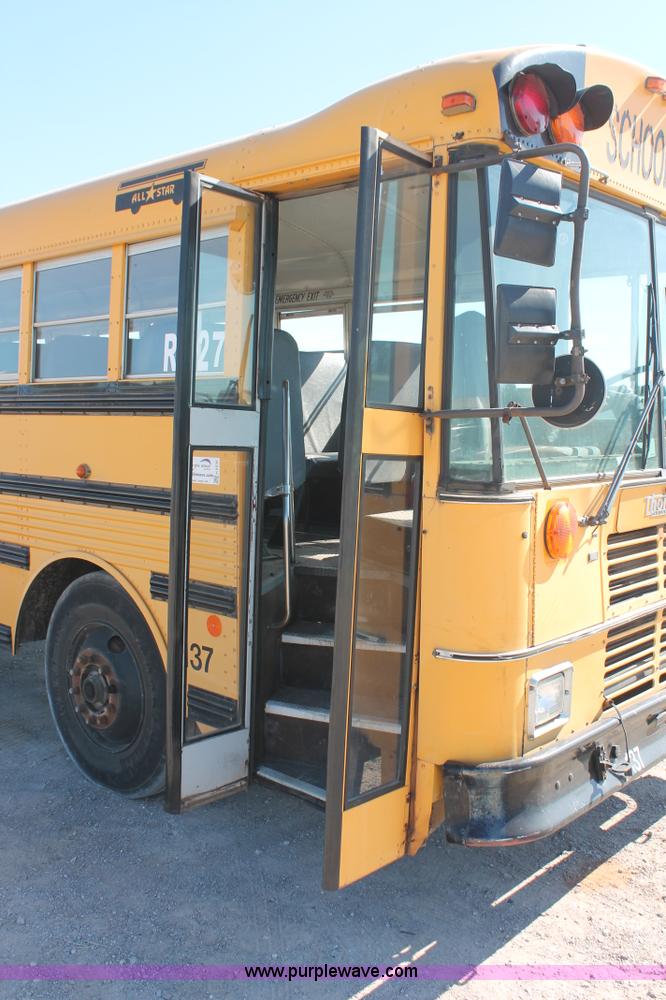 image for item H5536 1993 Oshkosh S-Line Thomas school bus