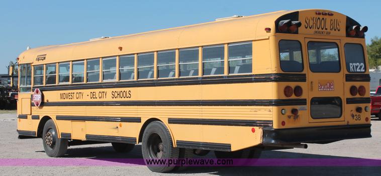 image for item H5537 1993 Oshkosh S-Line Thomas school bus