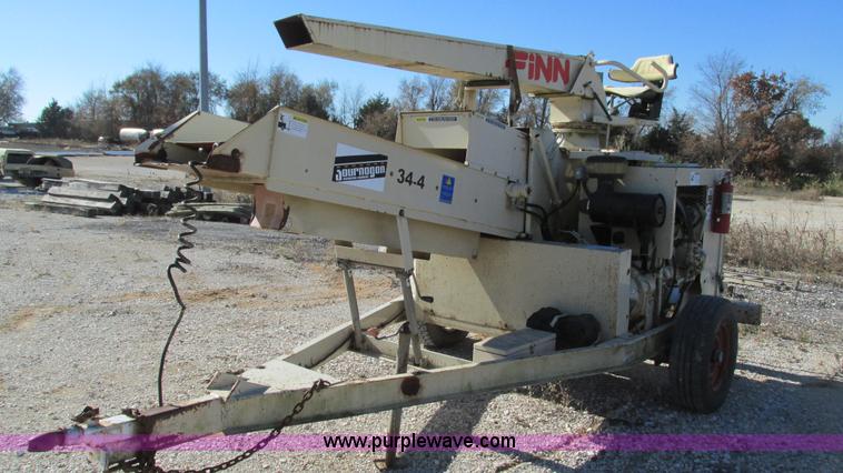 image for item I3179 Finn B260 straw blower trailer