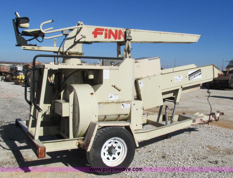 image for item I3179 Finn B260 straw blower trailer