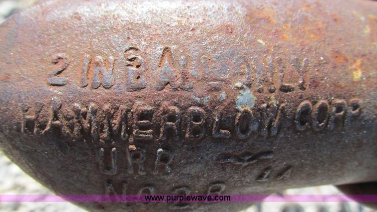 image for item I3179 Finn B260 straw blower trailer