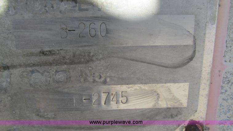 image for item I3179 Finn B260 straw blower trailer