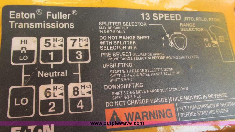 image for item I3184 2000 Volvo WG dump truck