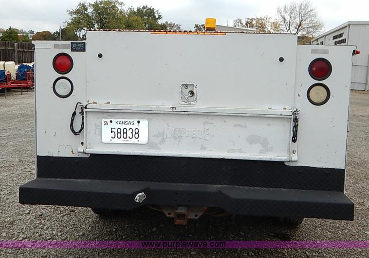 image for item I5330 1994 Ford F350 XL Crew Cab utility truck