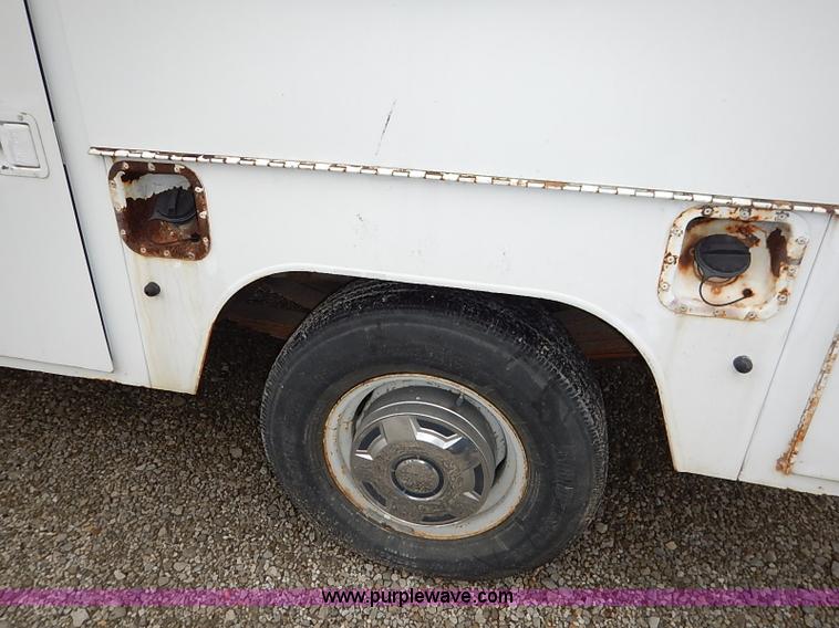 image for item I5330 1994 Ford F350 XL Crew Cab utility truck