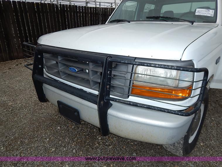 image for item I5330 1994 Ford F350 XL Crew Cab utility truck