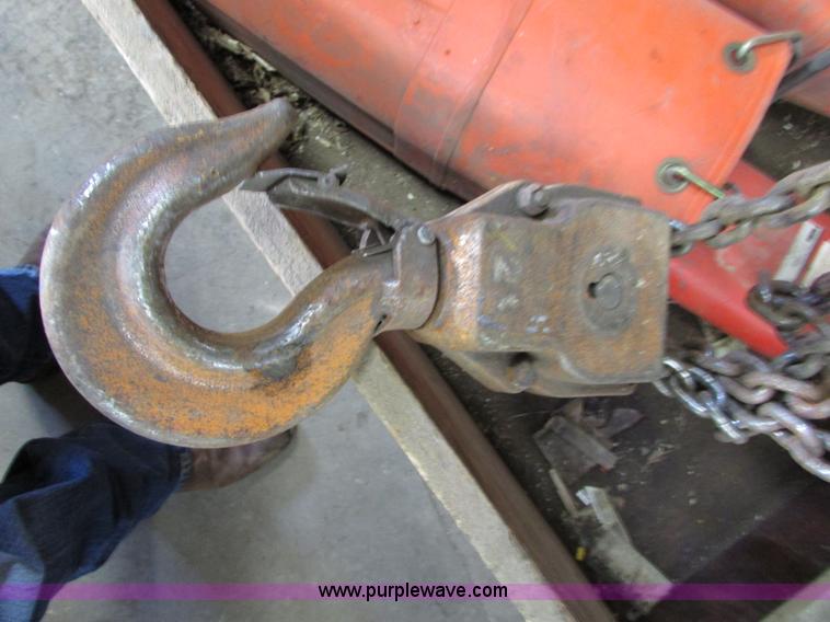 image for item I6710 Peerless two ton electric hoist