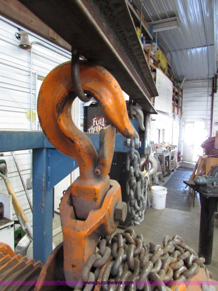 image for item I6710 Peerless two ton electric hoist
