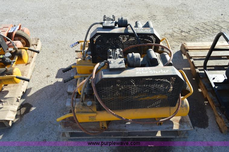 image for item I6978 (2) DeWalt D55170 air compressors