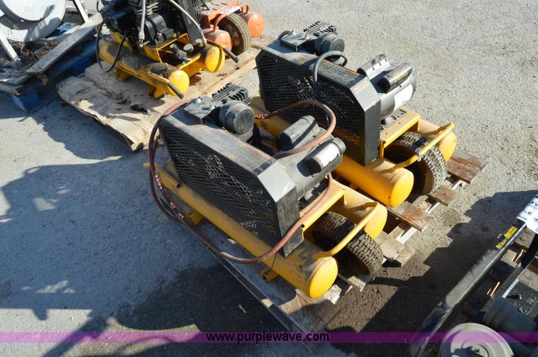 image for item I6978 (2) DeWalt D55170 air compressors