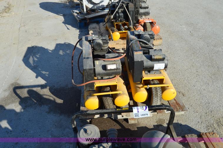 image for item I6978 (2) DeWalt D55170 air compressors