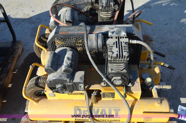 image for item I6978 (2) DeWalt D55170 air compressors