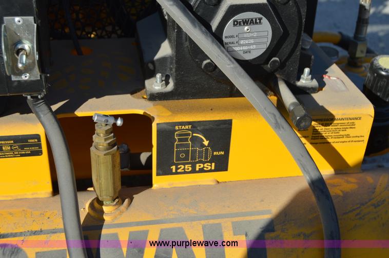 image for item I6978 (2) DeWalt D55170 air compressors