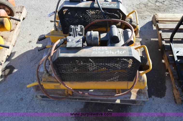 image for item I6978 (2) DeWalt D55170 air compressors