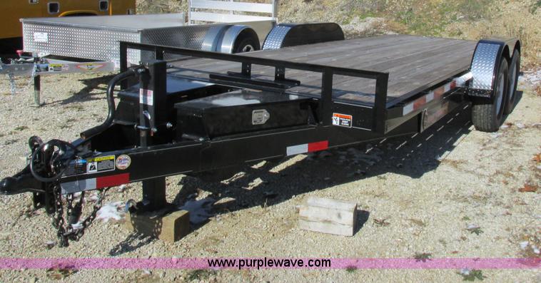 image for item I8870 2014 H & H tilt deck trailer
