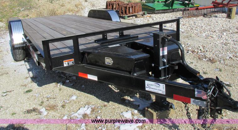 image for item I8870 2014 H & H tilt deck trailer
