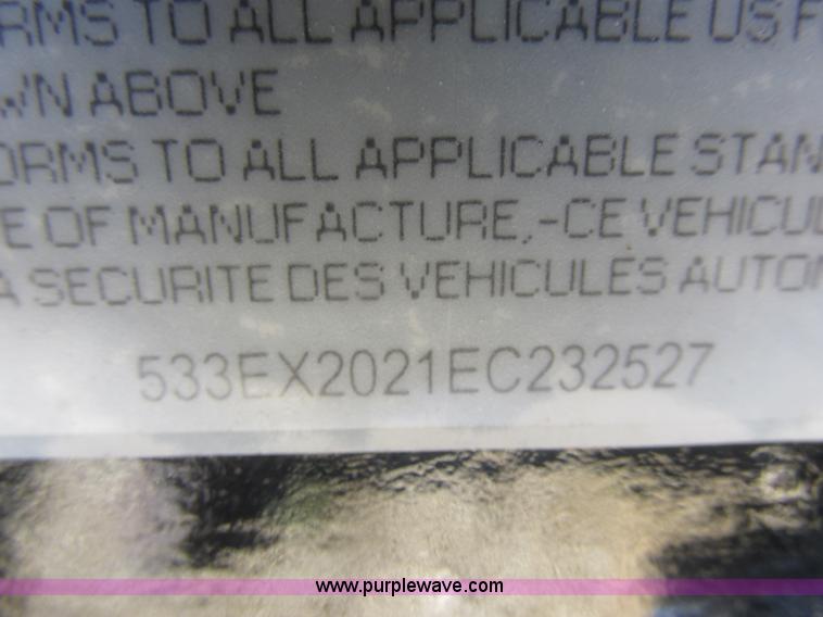 image for item I8870 2014 H & H tilt deck trailer