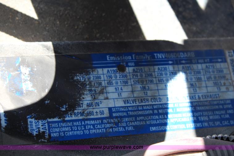 image for item J1140 1997 International 810 ambulance