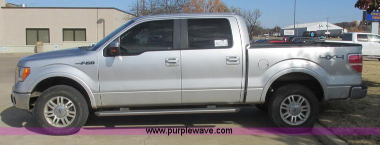 image for item J2376 2010 Ford F150 Lariat SuperCrew pickup truck