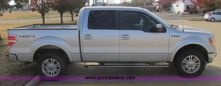 image for item J2376 2010 Ford F150 Lariat SuperCrew pickup truck