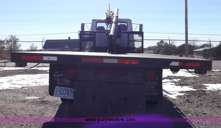 image for item K3032 1987 Ford LN8000 flatbed truck