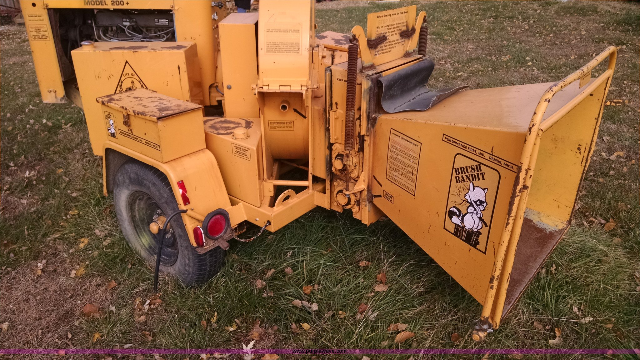 Brush Bandit Chipper Parts