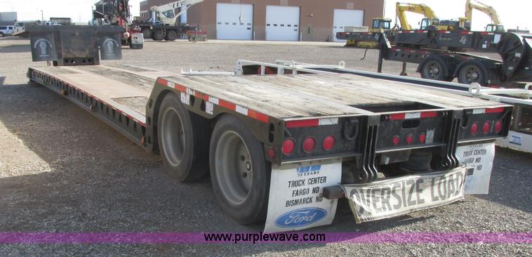 image for item A8750 1998 Trail King TK70MG-482 lowboy trailer