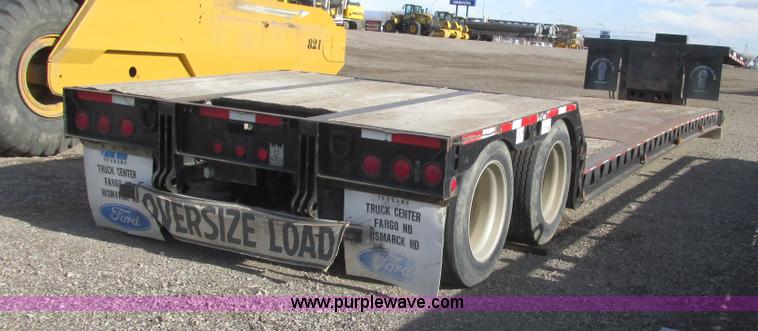 image for item A8750 1998 Trail King TK70MG-482 lowboy trailer
