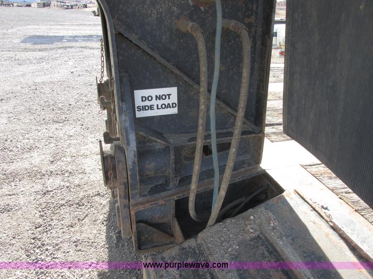 image for item A8750 1998 Trail King TK70MG-482 lowboy trailer