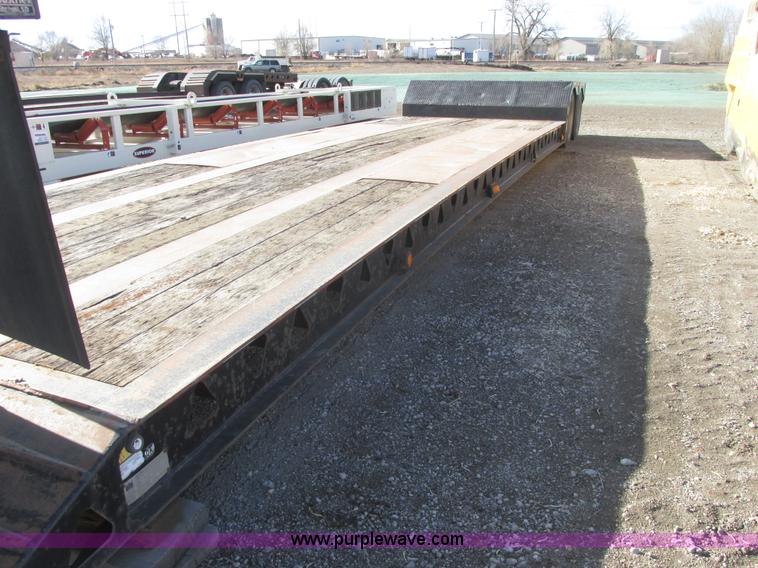 image for item A8750 1998 Trail King TK70MG-482 lowboy trailer