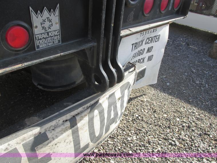 image for item A8750 1998 Trail King TK70MG-482 lowboy trailer